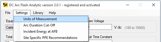 Units of Measurement Dialog